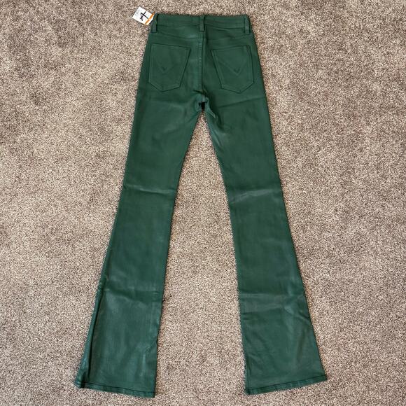 Hudson NWT Womens Size 24 Barbara High Rise Coated Boot Cut Jeans Wicked Holiday - Picture 3 of 15